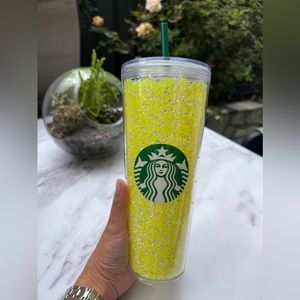 Starbucks filled with Rhinestone Tumbler